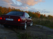 BMW 520 Calypso Red, 1992