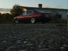 BMW 520 Calypso Red, 1992 BMW 520 Calypso Red, 1992