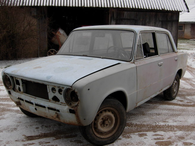 VAZ 2101 Tapsanas stadijaa 1971