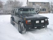 Jeep Cherokee melnais nezvērs, 1995