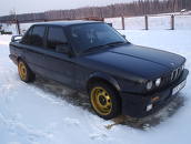 BMW 320 melnis  .............., 1989