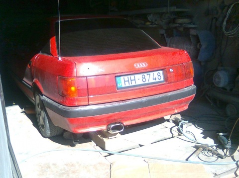 Audi , Izpūtējs