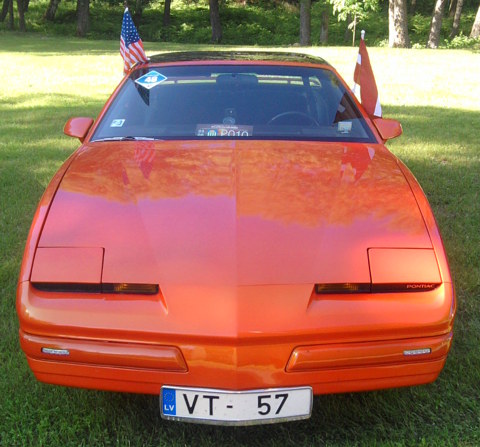 Pontiac Firebird , US Cars salidojums "Saulkrasti 2010"