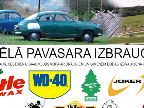 SAAB KLUBA VĒLĀ PAVASARA IZBRAUCIENS 22.05