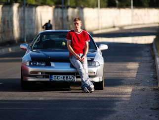 Honda Prelude BlackSilver, 1996