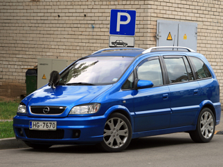 Opel Zafira A OPC, 2004