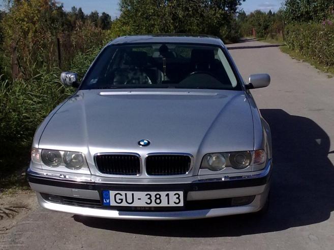 BMW 740 D pelēcīts, 2000