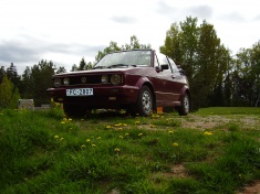 VW Golf 1 cabrio, 1983