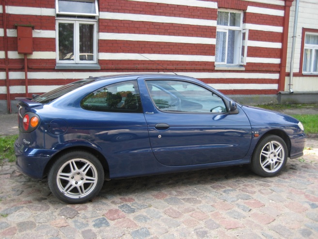 Renault Megane Coupe Gāžamais, 1988