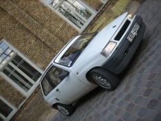 Opel Corsa baltais gulbits, 1992