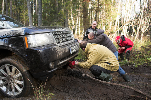 Rudens 4x4 bezceļu brauciens Sēlija 2010