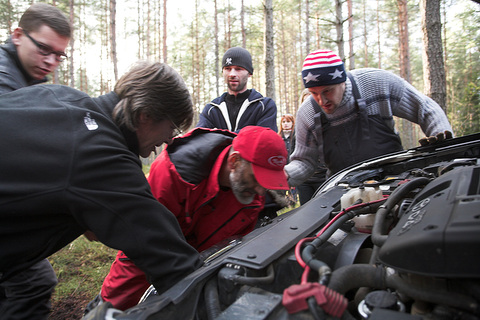 Rudens 4x4 bezceļu brauciens Sēlija 2010