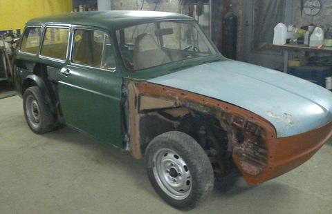 VW Type3 Squareback, Bleķu darbi (beidzot) pabeigti