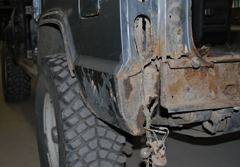Jeep XJ, Virsbūves restaurācija jeb 