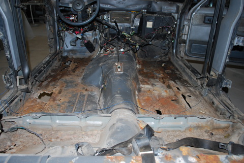 Jeep XJ, Virsbūves restaurācija jeb 