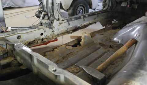 Jeep XJ, Virsbūves restaurācija jeb 
