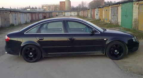 Audi A6 Black Pearl, Eksperiments ar ziemas diskiem :)